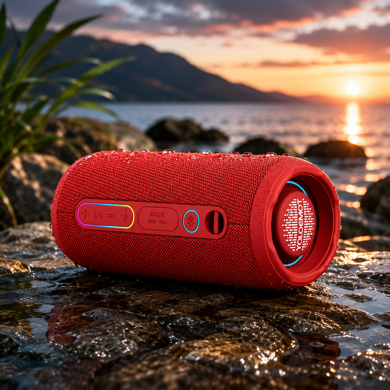 EchoBeat™ Portable Bluetooth Speaker